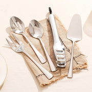 Kingstone Serving Utensils Set, 18/10 Stainless Steel, 5 Piece Silver