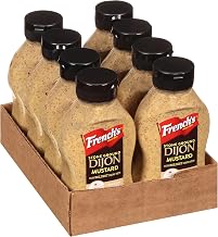 French's Stone Ground Dijon Mustard, 12 oz, Pack of 8
