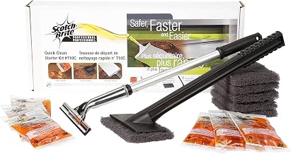3M Scotch-Brit Quick Clean Griddle Cleaning System Starter Kit, 1/case