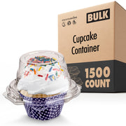 Stock Your Home 1500 Count / Transparent / 1.75 inches Food Storage Containers