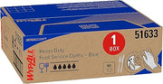 Wypall CriticalClean Heavy Duty Foodservice Wipes, 100 Towels, Blue (51633)