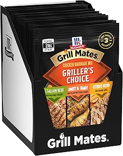 McCormick Grill Mates Griller's Choice Chicken Marinade Mix, 1.12 oz (Pack of 12)