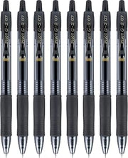 PILOT G2 Pens, 0.7mm, Black Ink, 8-Pack