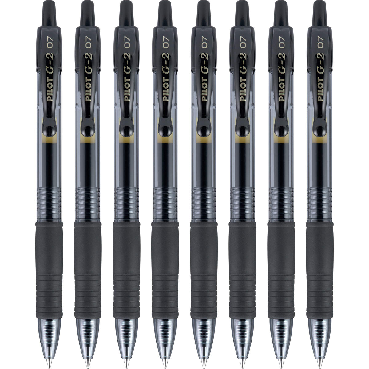 G2 Premium Gel Pens by PILOT – 8 Count (Pack of 1), ink, Black, Model G27B8BLK-AMZ