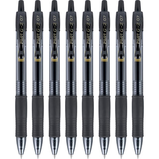 G2 Premium Gel Pens by PILOT – 8 Count (Pack of 1), ink, Black, Model G27B8BLK-AMZ
