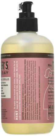 Hand Soap Liq Rosemary 12.5 Fz by Mrs. MEYER'S – 1 Count (Pack of 1), Plastic, No Color, Pack of 24, Model 808124174504