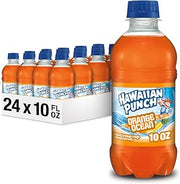 HAWAIIAN PUNCH Orange Ocean Juice Drink, 10 fl oz bottle, 24 Count (4 Packs of 6)