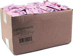 Complements Zero Calorie Saccharin Pink Sweetener Packets, 2000 Count