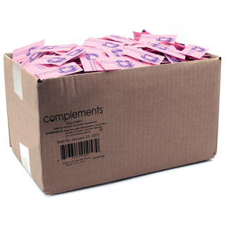 Complements Zero Calorie Saccharin Pink Sweetener Packets by HEARTLAND – 2000 Count (Pack of 1), Model F5187352