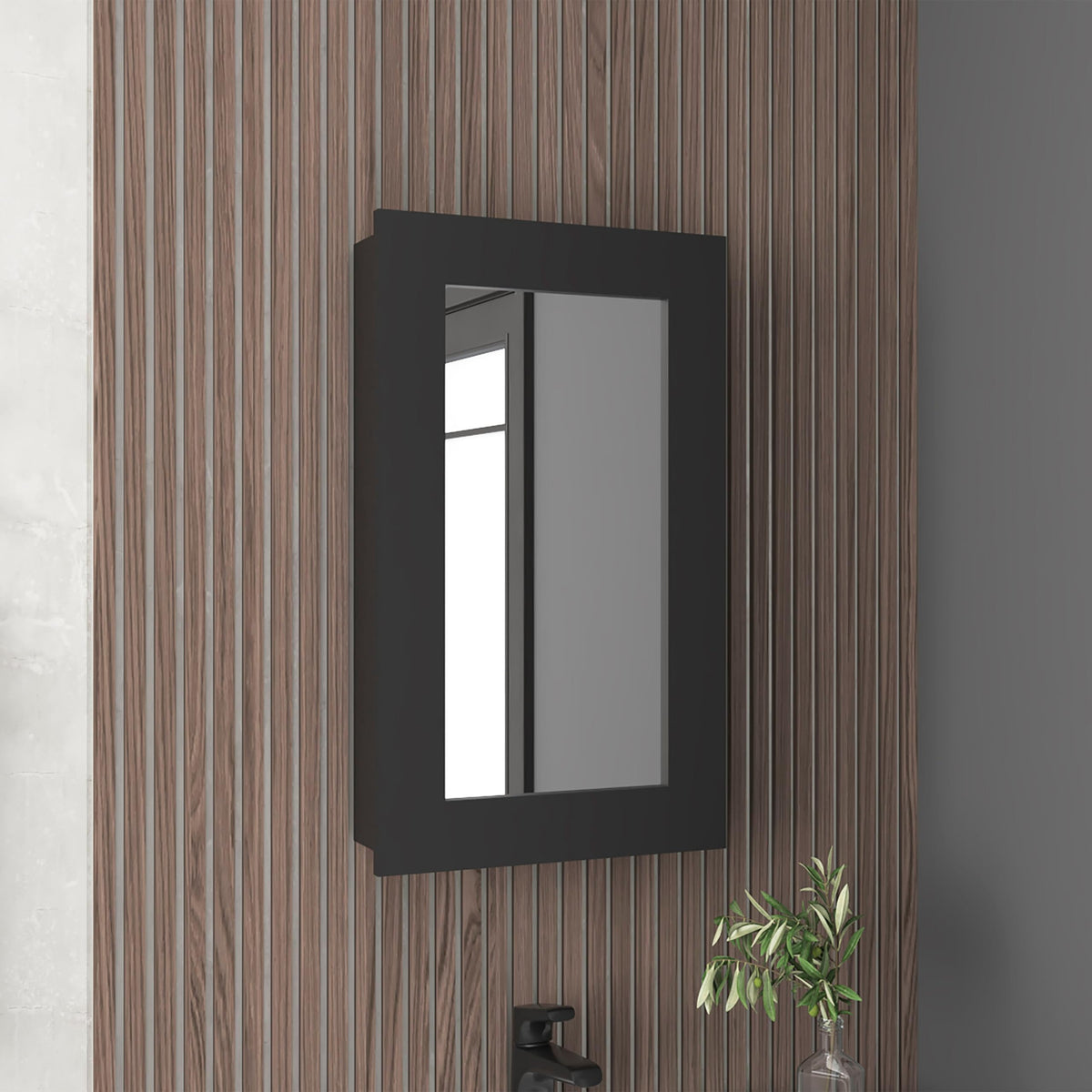 Tuhome Black Wenge / unspecified / Modern Medicine Cabinets