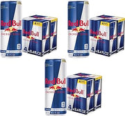 Red Bull Energy Drink, 80mg Caffeine | Taurine & B Vitamins | 8.4 Fl Oz | Pack of 12 Cans