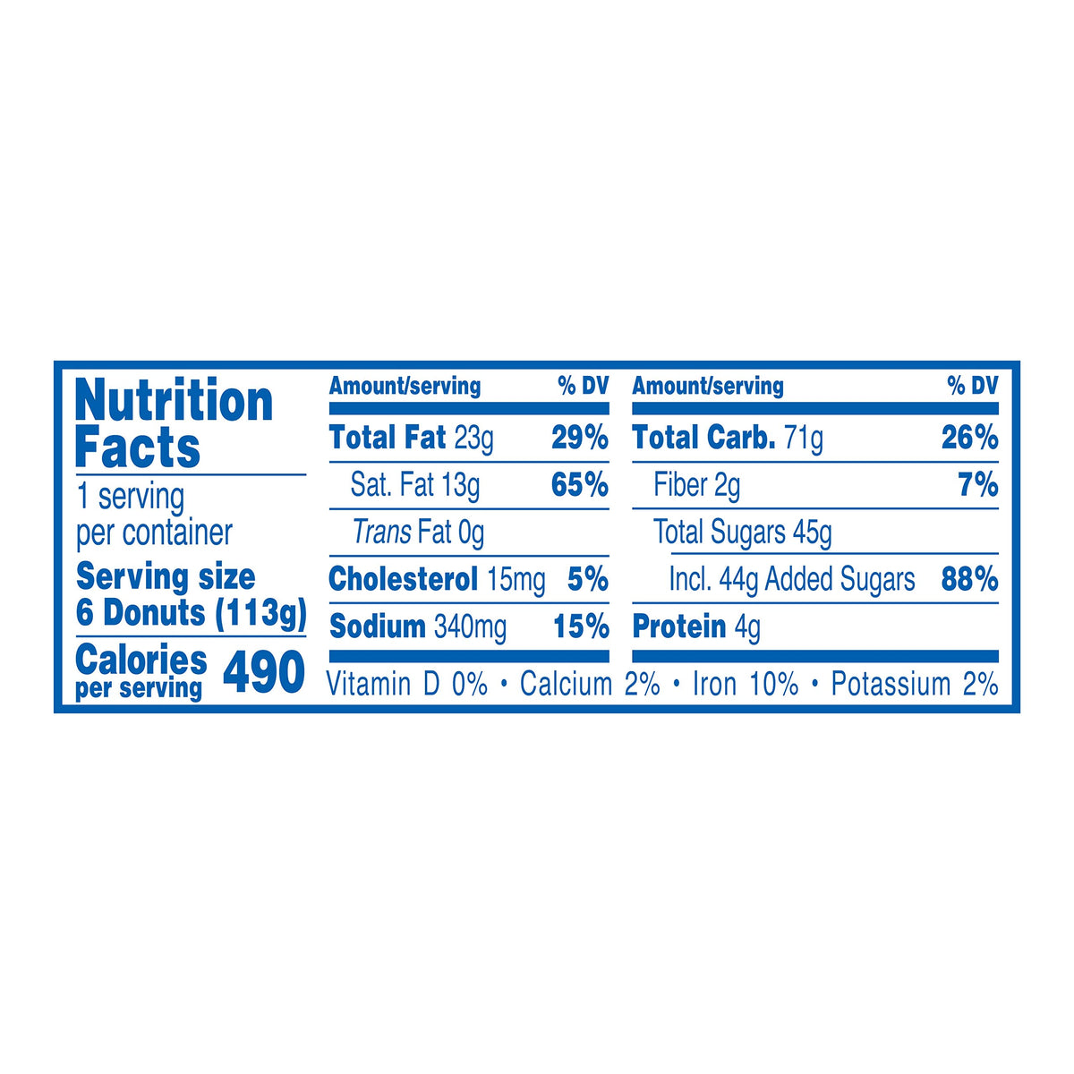 Crunch Donettes by Hostess – 4 Ounce (Pack of 10), Pack of 10