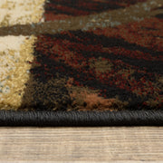 2544B Hudson by Oriental Weavers – 7'8" x 10'10", Polypropylene, Brown, Model 748679326860