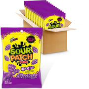 Grape Soft & Chewy Gummy Candy by Sour Patch Kids – 8 Ounce (Pack of 12), Grape, Pack of 12