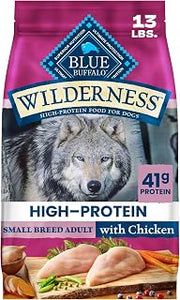 Blue Buffalo Wilderness Chicken Small Breed Adult Dry Dog Food, 13 lb
