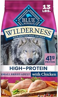 Blue Buffalo Wilderness Chicken Small Breed Adult Dry Dog Food, 13 lb