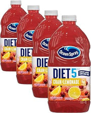 Ocean Spray Diet Cran-Lemonade™ Cranberry Lemonade Juice Drink, 64 Fl Oz Bottle (Pack of 4)