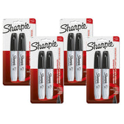 Permanent Markers by Sharpie – 1 Count (Pack of 8), Black, Pack of 4, Model 38262PP4PK