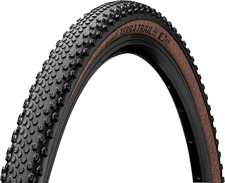 Continental Terra Trail - Black/Transparent - Tubeless Gravel Bike Tire | Fast Rolling with Confident Cornering Control - E25 Ebike Rated -