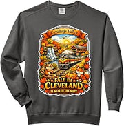 Cuyahoga Valley Fall In Cleveland Comfort Colors Adult Sweatshirt