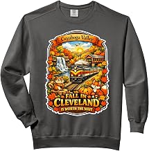 Cuyahoga Valley Fall In Cleveland Comfort Colors Adult Sweatshirt