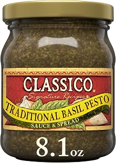 CLASSICO Sauce & Spread, Signature Recipes Basil Pesto, 8.1 oz