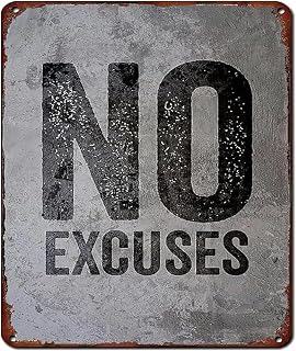 Rationale Removal Notice Label Metal Sign 12x8 Inch | Rolled edges eliminate sharp points making handling and installation safe