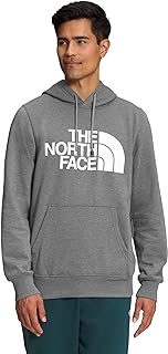 The North Face Half Dome Pullover Mens Hoodie TNF Medium Grey Heather/TNF White Sz M