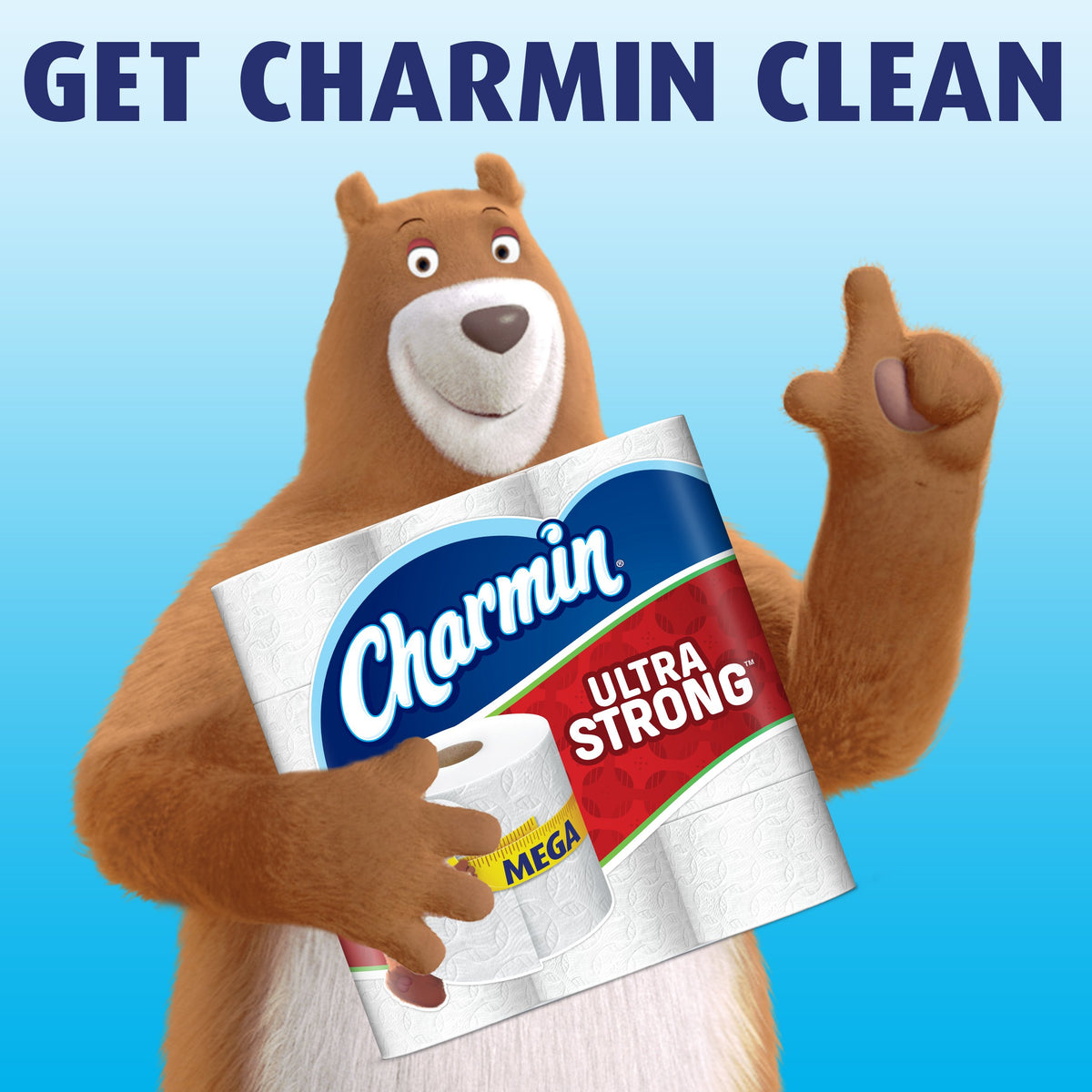 Ultra Strong Bathroom Tissue - 6 Jumbo Rolls by Charmin – 6 Count (Pack of 1), Paper, White, Pack of 6