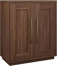 Henn&Hart 28" Accent Cabinet, Sideboard Buffet, Medium Walnut