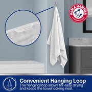 ARM & HAMMER Light Grey / Towel Set (Washcloths, Hand Towels, Bath Towels) / 1 Towel Sets