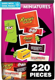 HERSHEY'S Assorted Milk Chocolate, 70.31 oz (220 Count)