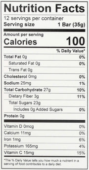 Apple Bar by That's It – 1.2 Ounce (Pack of 12), Pack of 12, Model 117597