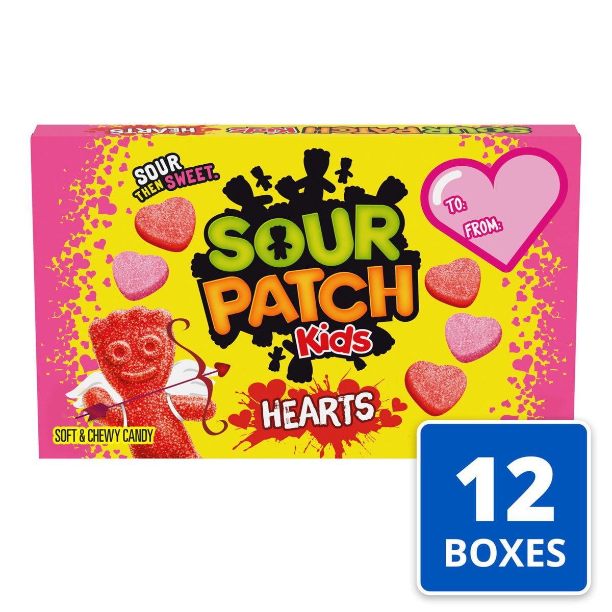 Sour Patch Kids Mixed-Fruit / 3.1 Ounce (Pack of 12) / Pink,Red Gummy Candy