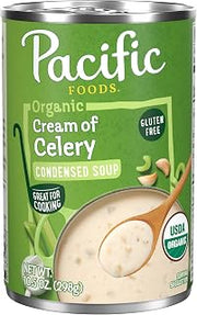 Pacific Foods Organic Condensed Cream of Celery Soup, 10.5 oz Can