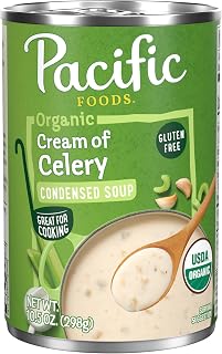 Pacific Foods Organic Condensed Cream of Celery Soup, 10.5 oz Can