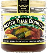 Better Than Bouillon Organic Seasoned Vegetable Base, Makes 38 Cups of Broth, 8 oz