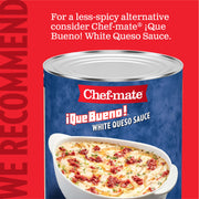 Que Bueno Jalapeno Cheese Sauce by Chef-mate – 6lb 10 oz Can (Pack of 1), Model 00050000157600