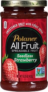 Polaner All Fruit Spreadable Fruit, Seedless Strawberry, 15.25 Ounce