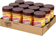 SKIPPY Natural Creamy Peanut Butter Spread with Honey,12 pack, 15 oz