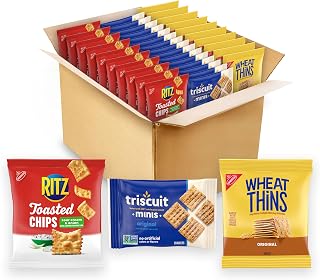 NABISCO Crackers Variety Pack, 3 Flavors, 40 Snack Packs