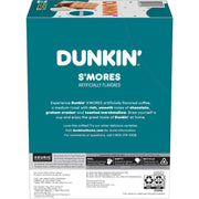 Dunkin’ S’mores Flavored Coffee by Dunkin' K Cups – 22 Count (Pack of 4), Pack of 4