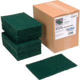 Heavy Duty Scouring Pads by Global Industrial – Polyester, Green, Model 510127