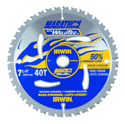 IRWIN 7-1/4" 40T / Marathon WeldTec / 1 Miter Saw Blades