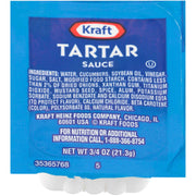 Creamy Tartar Sauce Single Serve Cups by Kraft – 200 Count (Pack of 1), Pack of 200
