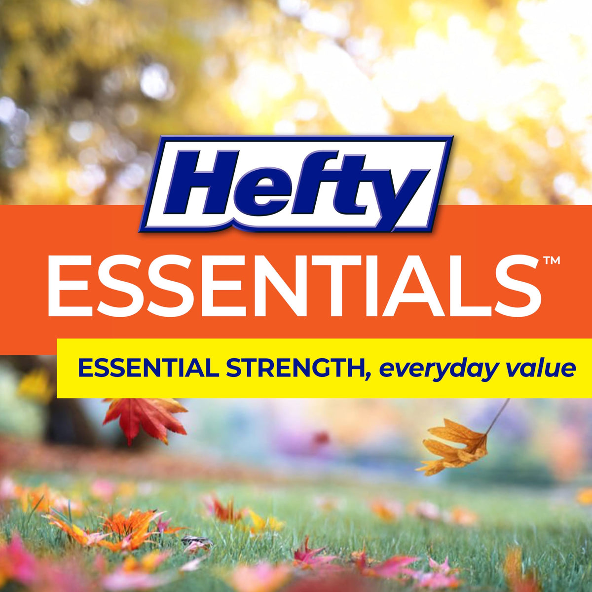 Essentials Extra Large 39 Gallon Trash Bags by Hefty – 40 Count (Pack of 1), 39.0 gallons, PE, Black, Model E89070PR