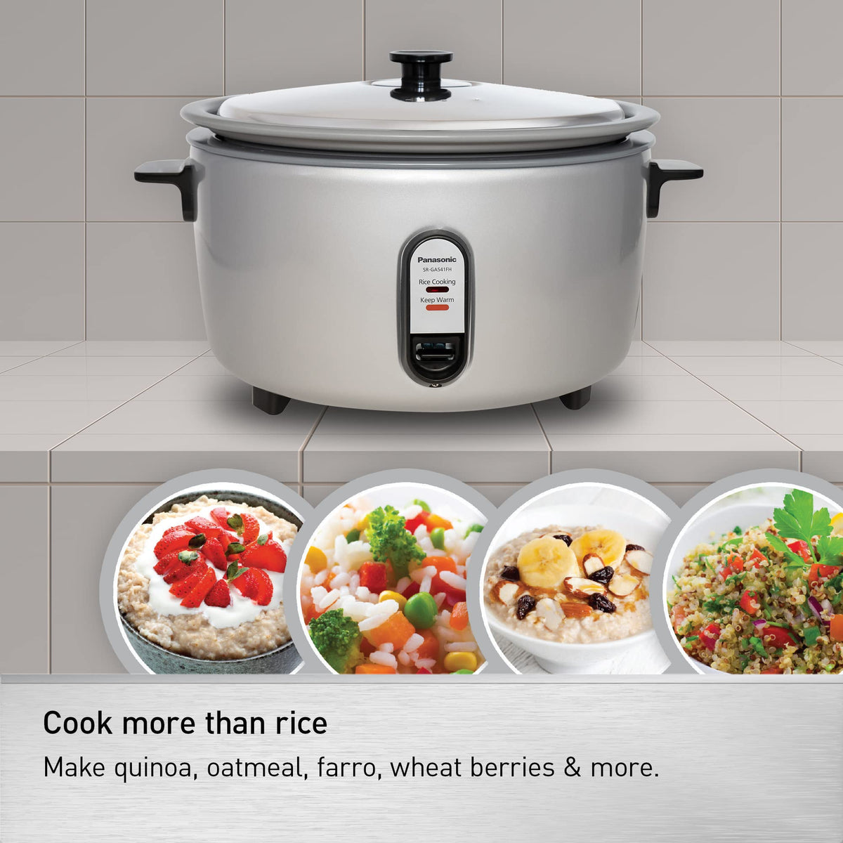 Panasonic 30 Cup / 120V / Cooker Commercial Rice Cookers