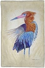 Betsydrake KT1133 16 x 25 in. Reddish Egret Portrait Kitchen Towel