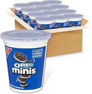 Oreo Minis Chocolate Sandwich Cookies, 12-3.5 oz Snack Cups
