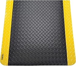 Global Industrial 36" W x 60" L Diamond Plate Ergonomic Anti Fatigue Mat